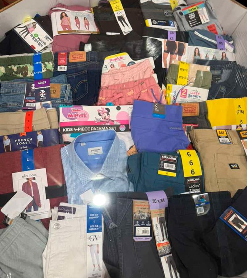 Costco Clothing pallet - 200 pieces