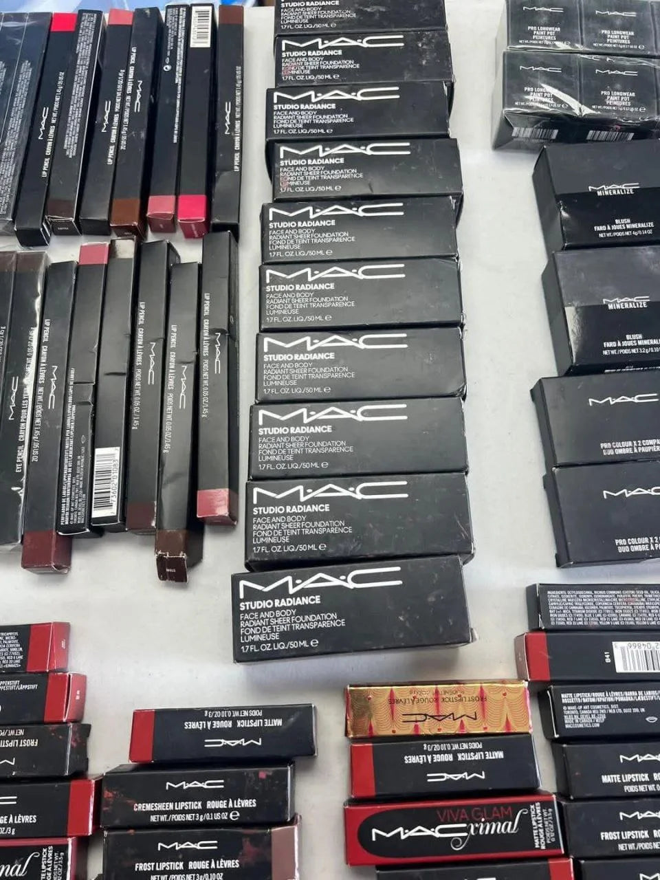 MAC Cosmetics Boxes