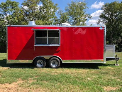 8.5x20 Equipped Food Trailer