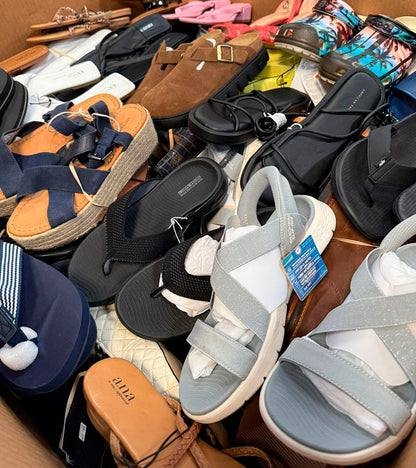 Women's Summer Shoes Pallets sales -100 pairs