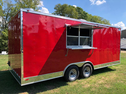 8.5x20 Equipped Food Trailer
