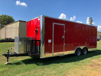 8.5x20 Equipped Food Trailer