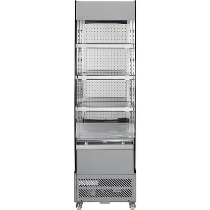 Black Diamond BDVACM-220, 19 1/2" Vertical Open Display Case Merchandiser