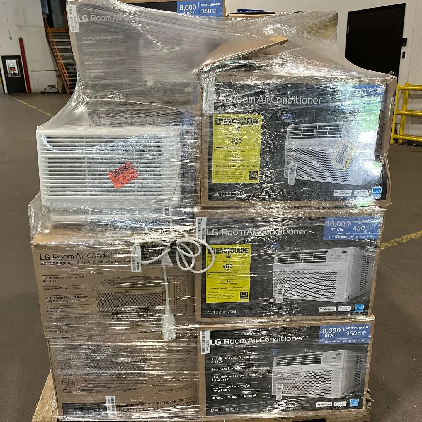 Air Conditioners Pallets – 11 units