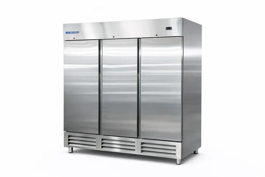 81'' wide Three Door Refrigerator 63 Cu.ft 3 Solid Door ETL Sanitation APPROVED