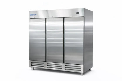 81'' wide Three Door Refrigerator 63 Cu.ft 3 Solid Door ETL Sanitation APPROVED