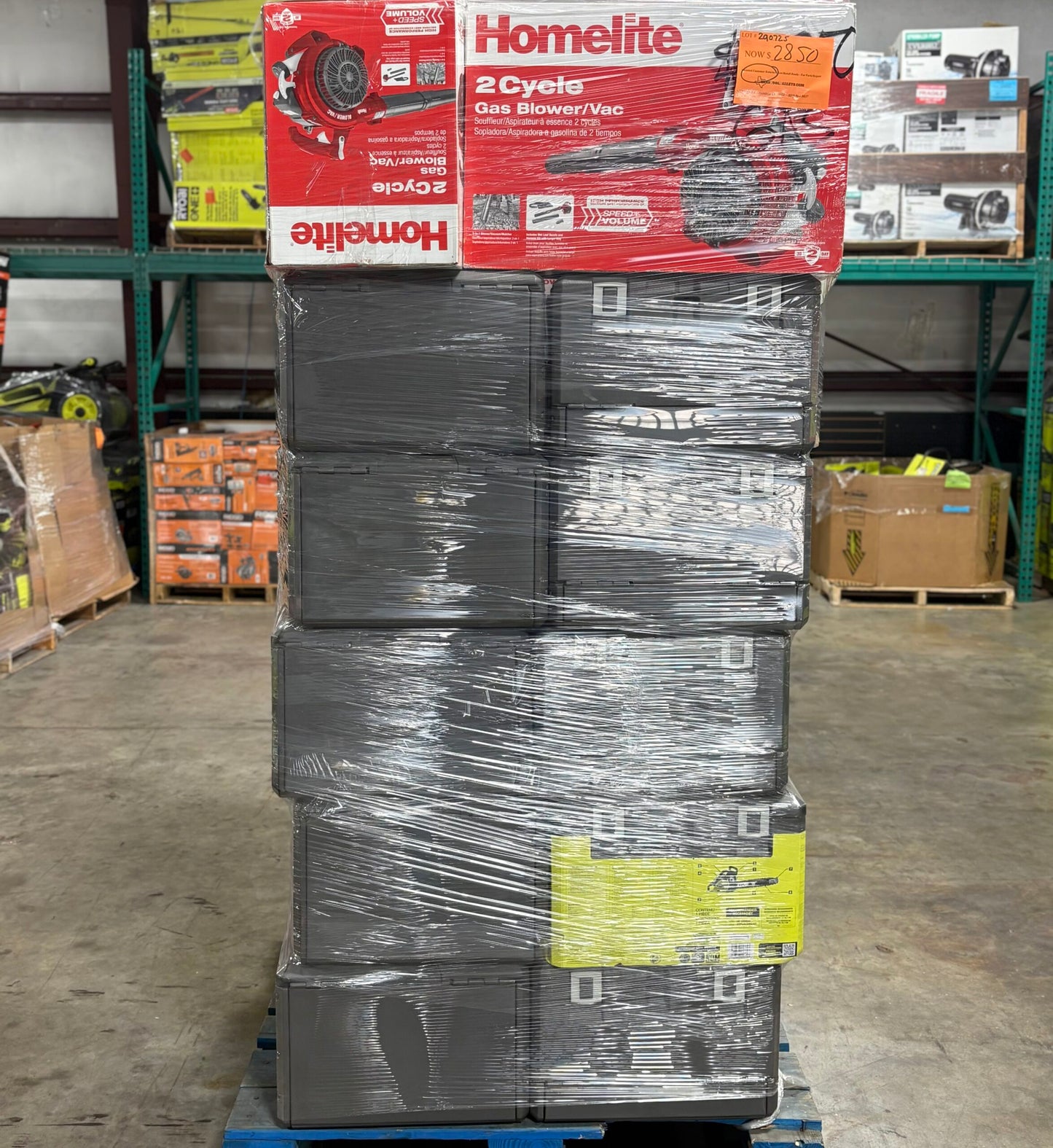Gas Chainsaw and Blower Pallet-25 units  Untested Customer Returns