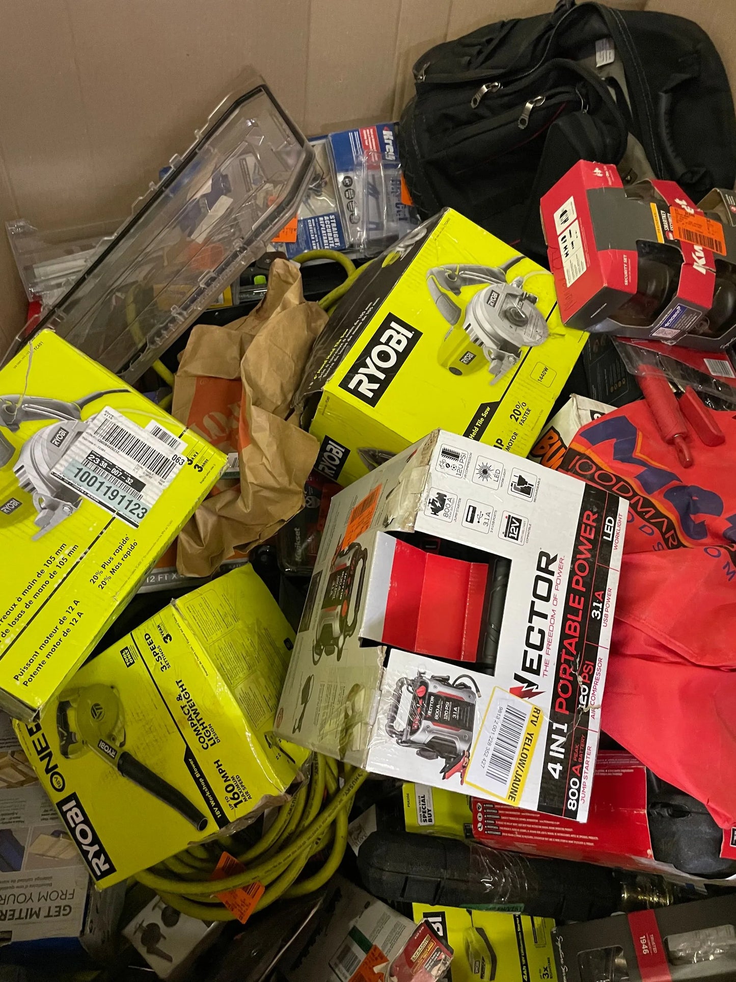 Home Depot Tool and Hardware Truckload