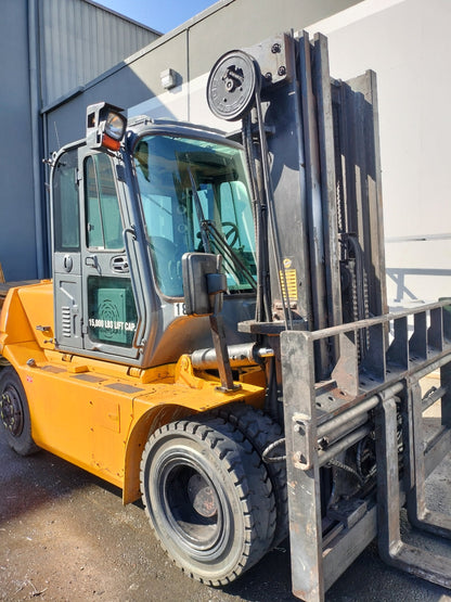 Used 2018 Hyundai 70D-9 Pneumatic Tire Forklift