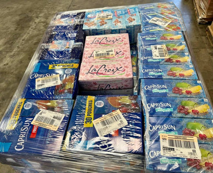 Wholesale Mixed Beverage Pallets