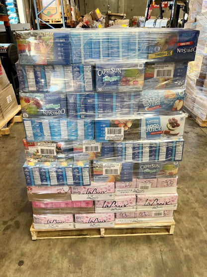 Wholesale Mixed Beverage Pallets