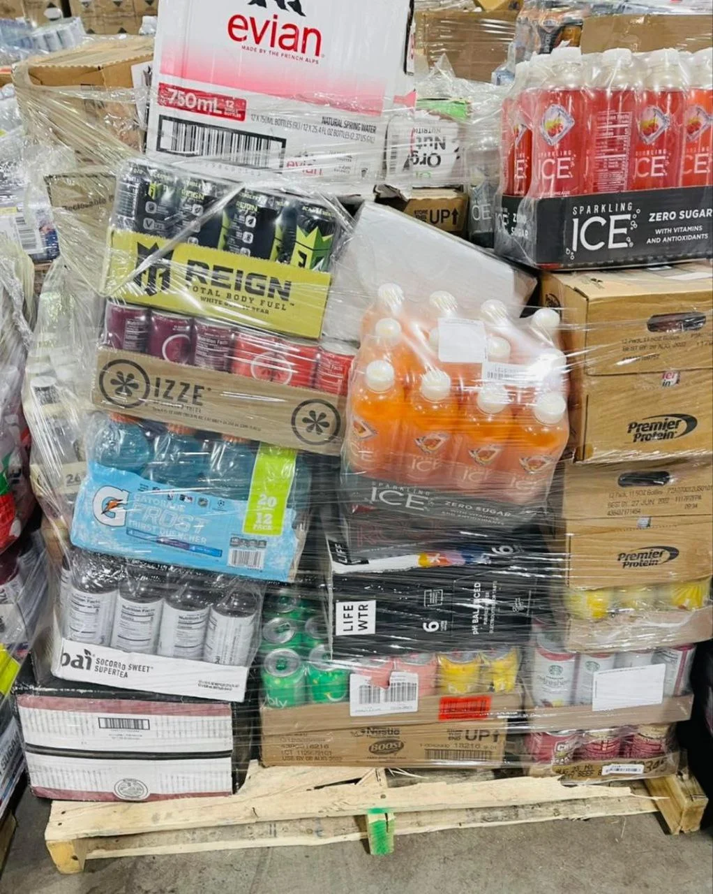 Wholesale Mixed Beverage Pallets