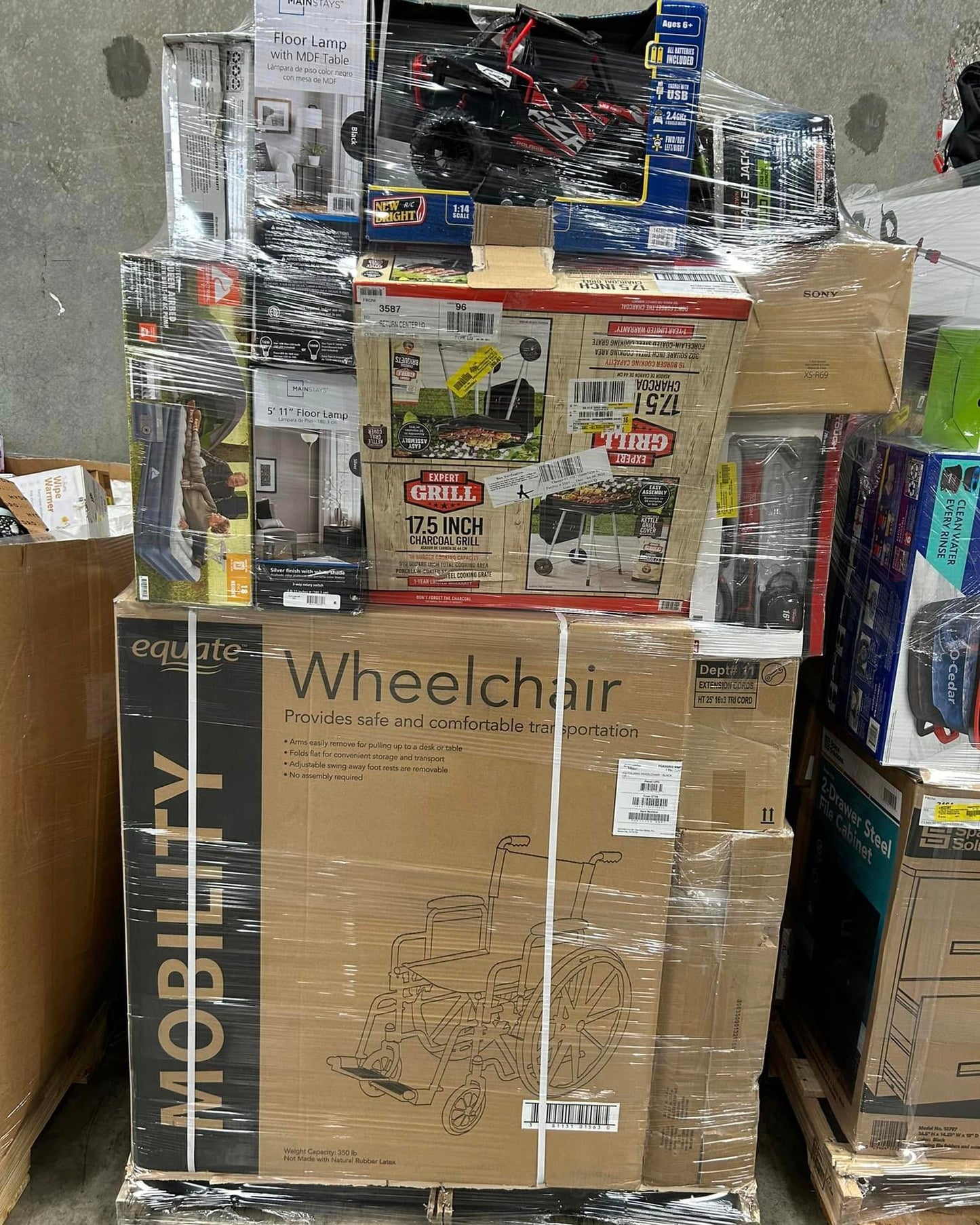 Walmart General Merchandise Truckload -24 pallets