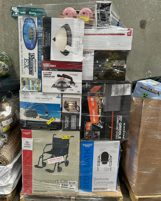 Walmart General Merchandise Truckload -24 pallets