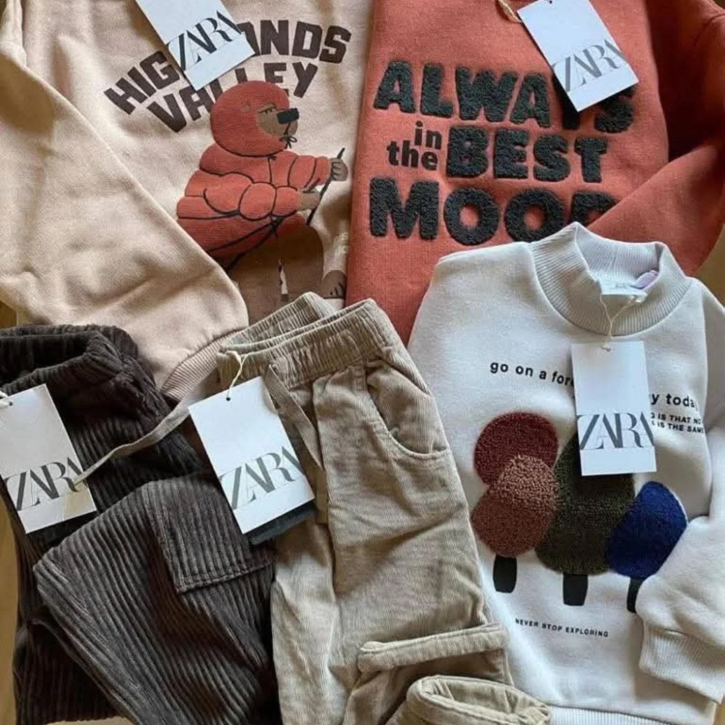 Zara Kids Clothing Pallets – 300 Pieces