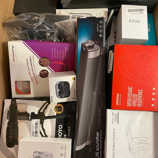 Target Electronics Mega Mystery Box -100 pieces