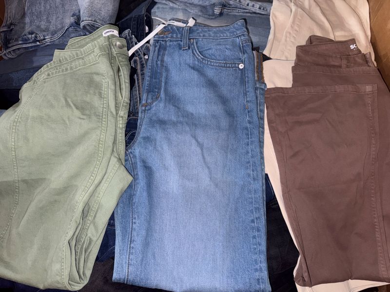 Wholesale Ladies Denim Jeans Pallets -380pcs