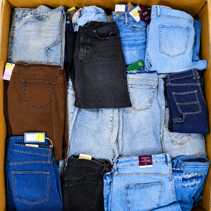 Assorted Denim Jeans For Men & Women - 300 units
