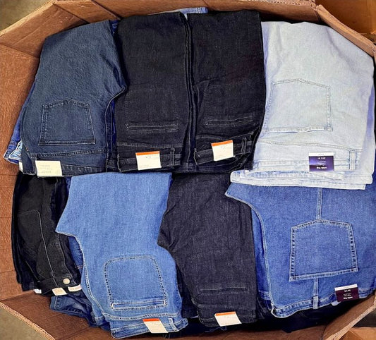 Assorted Denim Jeans For Men & Women - 300 units