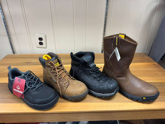 Branded Work Shoes & Boots Footwears - 1,200 Pairs